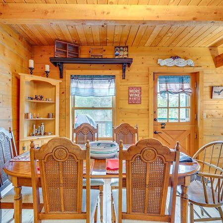 Secluded Black Hawk Log Cabin With Fire Pit! ภายนอก รูปภาพ