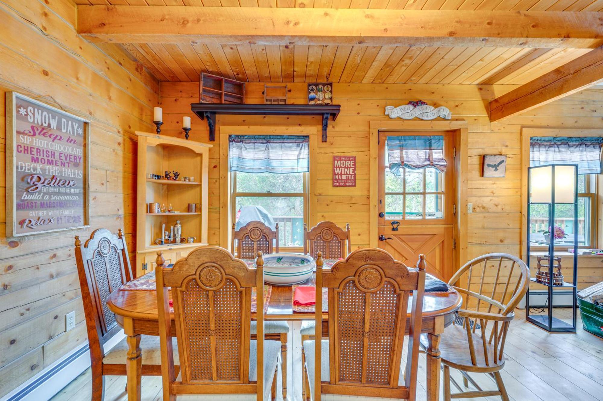 Secluded Black Hawk Log Cabin With Fire Pit! ภายนอก รูปภาพ