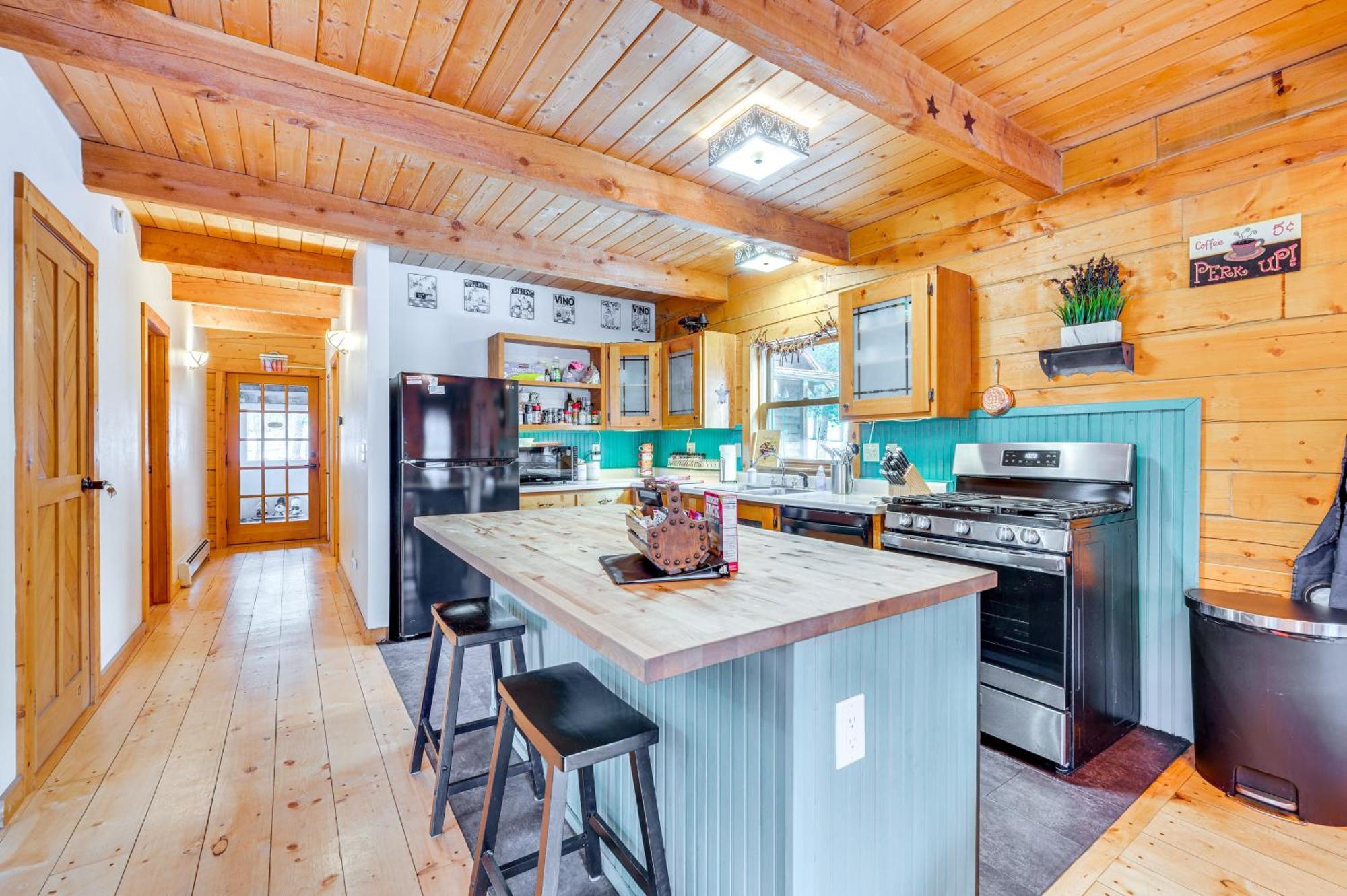 Secluded Black Hawk Log Cabin With Fire Pit! ภายนอก รูปภาพ