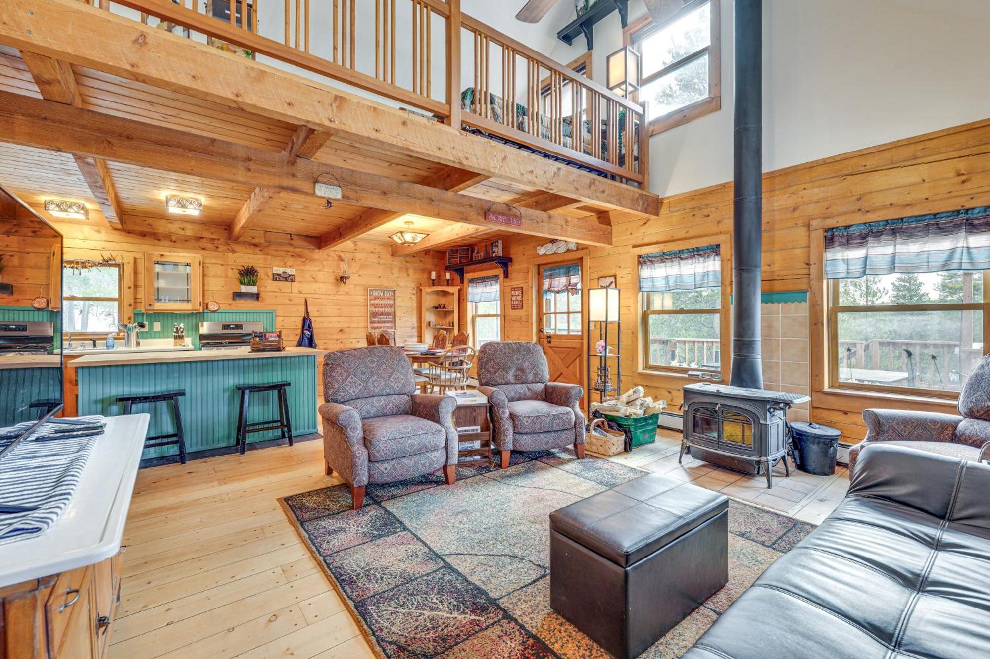 Secluded Black Hawk Log Cabin With Fire Pit! ภายนอก รูปภาพ