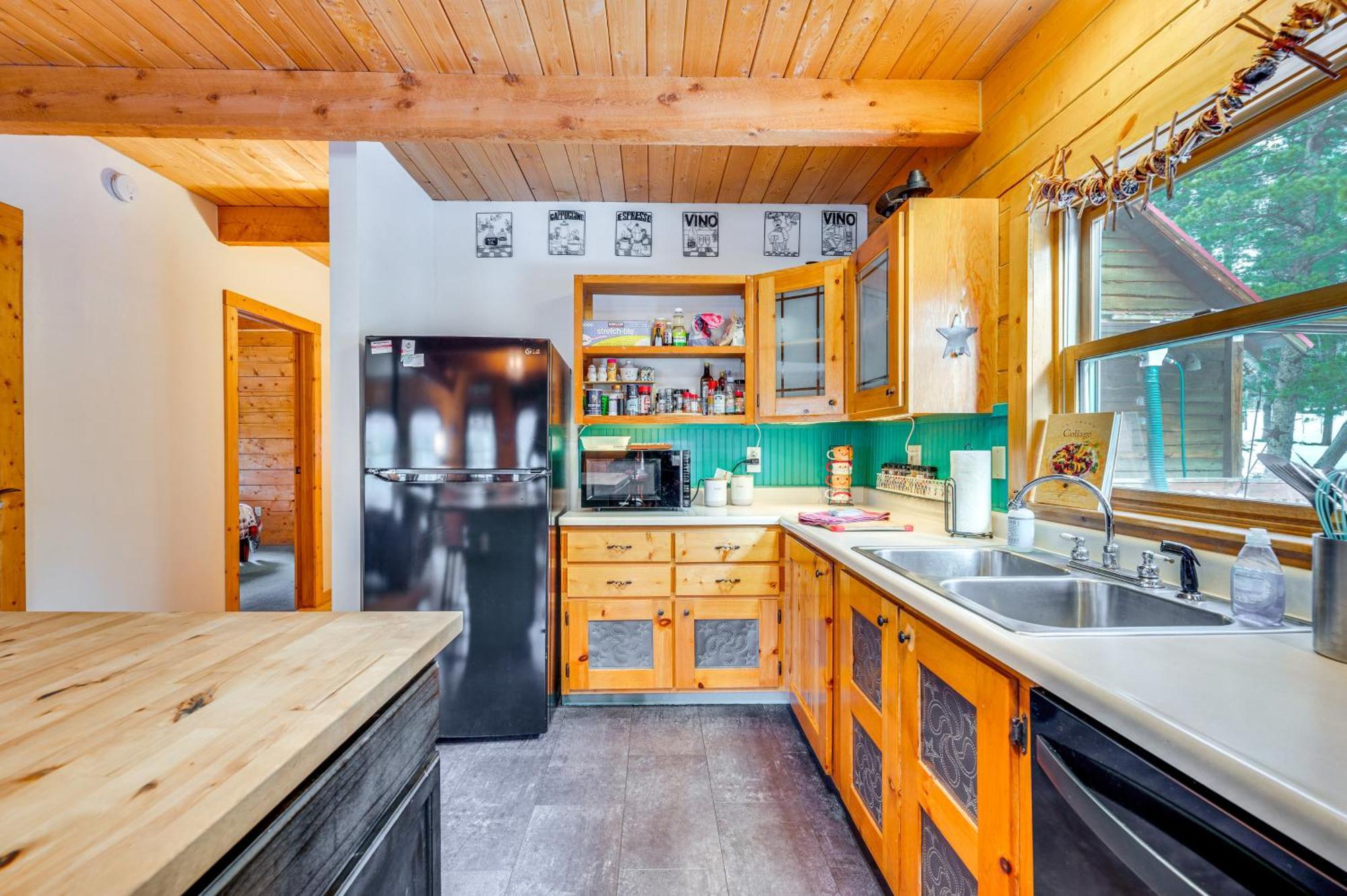 Secluded Black Hawk Log Cabin With Fire Pit! ภายนอก รูปภาพ