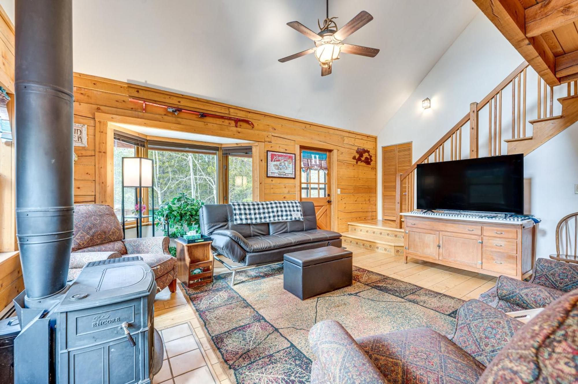 Secluded Black Hawk Log Cabin With Fire Pit! ภายนอก รูปภาพ